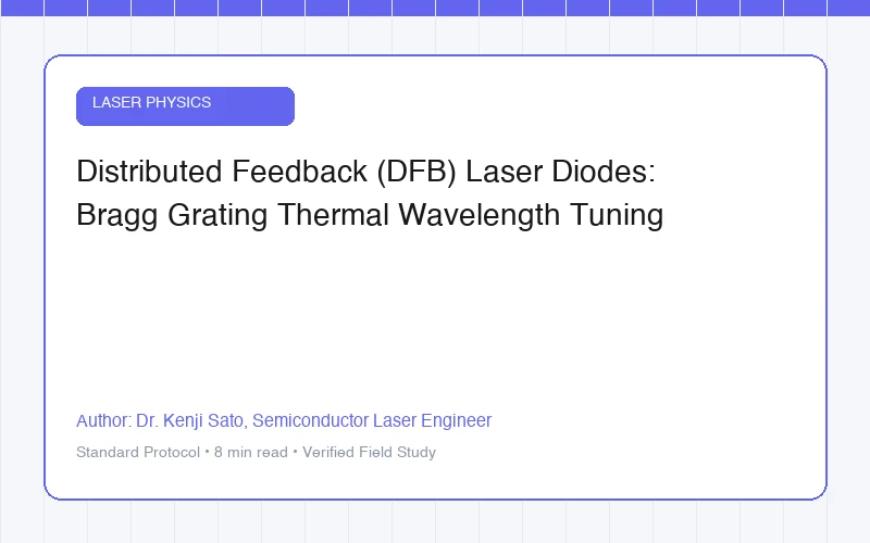 Distributed Feedback (DFB) Laser Diodes: Bragg Grating Thermal Wavelength Tuning
